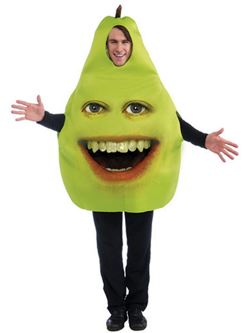 Adult Standard Size Annoying Orange Pear  Costume