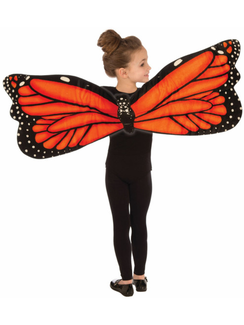 Child Flying Insect Butterfly Costume Accessory Animal Zoo Wings