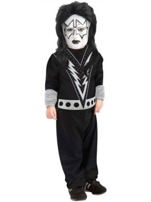 Kiss Spaceman Ace Frehley Rock Star Costume Toddler 2-4