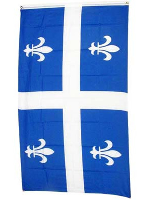 New 3x5 Canadian Province of Quebec Flag Canada Flags
