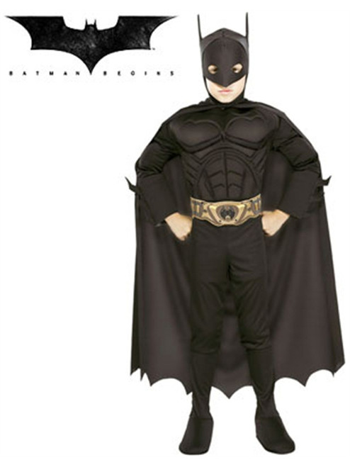 Childs Batman Dark Knight Deluxe Muscle Chest Costume