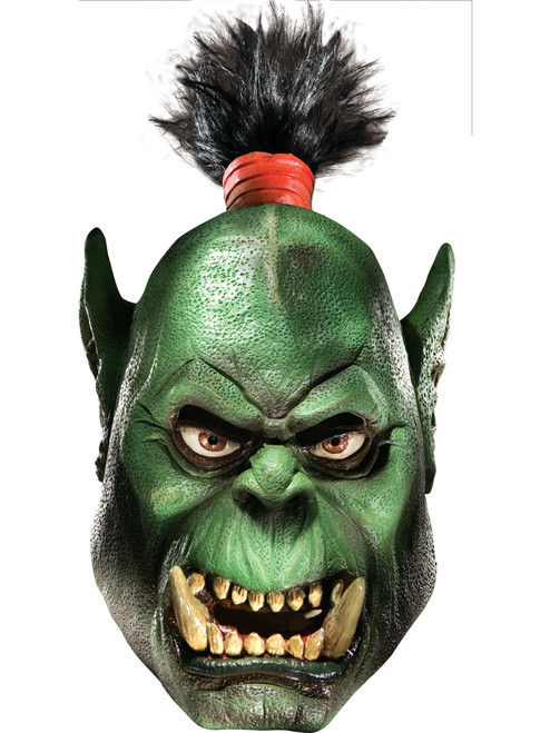New Warcraft Costume Accessory Latex Overhead Orc Mask