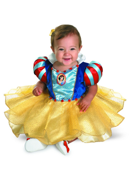 Disney Princess Snow White Dress Baby Girls Costume Infant Childs 12-18M