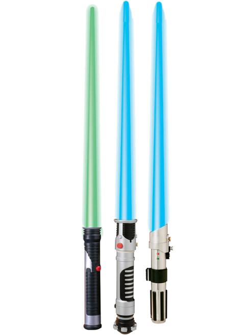 Star Wars Lightsabers Jedi Bundle Obi-Wan Qui-Gon And Luke Skywalker Lightsabers