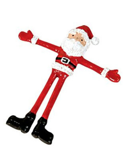 Santa Claus Christmas Toy Bendable Figure Decoration