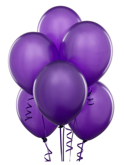 12 Purple Latex Birthday Graduation Party 11" Decoration Balloons