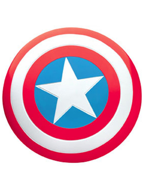 Captain America Adult 24" Replica Prop Costume Shield