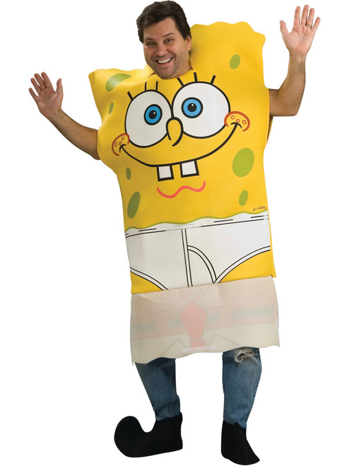 Adult's Large Nickelodeon Spongebob Squarepants Costume