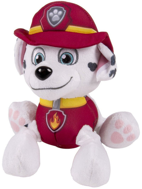 Nickelodeon Paw Patrol Fire Pup Dog Marshall Plush Action Figure Soft Toy