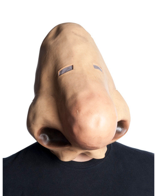 Adults Schnoz Giant Nostrils Nose Head Costume Accessory