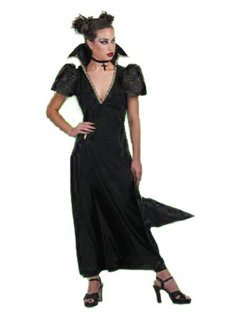 Black Witch New Gothic Style Adult's Costume Size 12-14