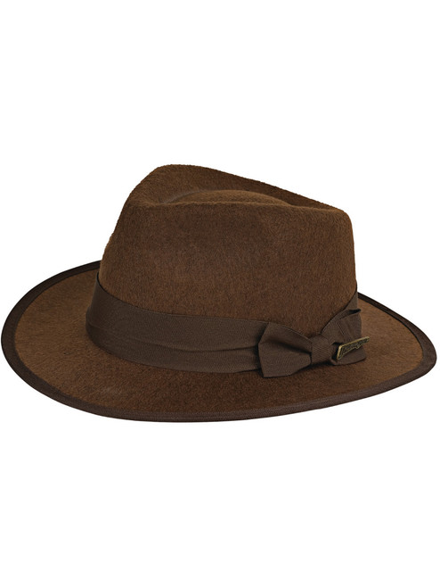 Indiana Jones Adult Costume Accessory Brown Fedora Hat