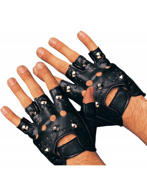 gothic fingerless gloves