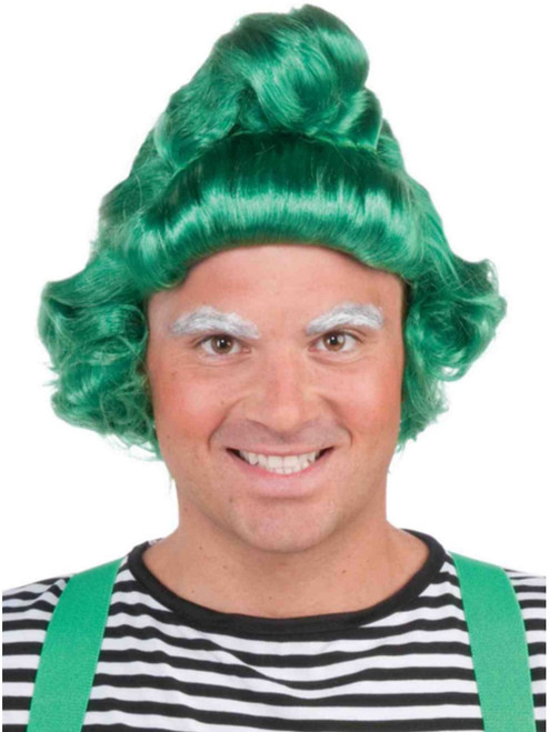 Mens or Womens Green Costume Umpa Lumpa St Patricks Day Elf Wigs