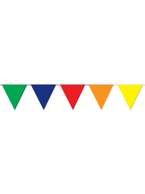 Multi-Colored Flag Pennant Streamer Party Celebration 120' Banner Decoration