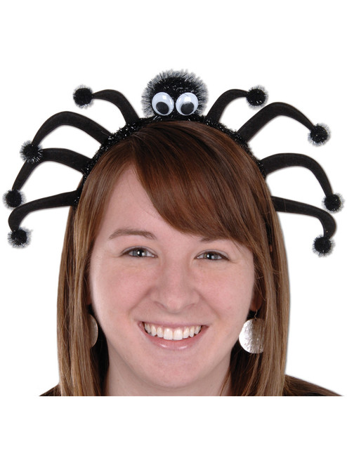 Halloween Spooky Creepy Spider Headband Costume Accessory