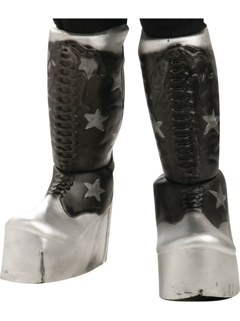 Adults Kiss Paul Stanley The Starchild Costume Rock Star Boot Covers