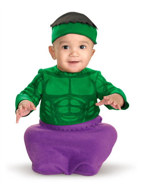 The Incredible Hulk Baby Bunting Costume And Hat Newborn 0-6