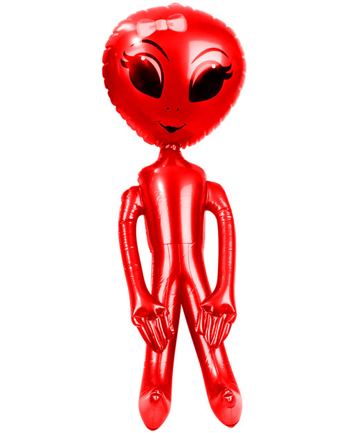 inflatable alien doll