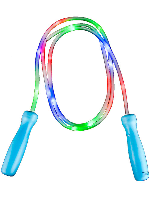 100 Inch Light Up Colorful Rainbow Classic Kids Jump Rope Toy
