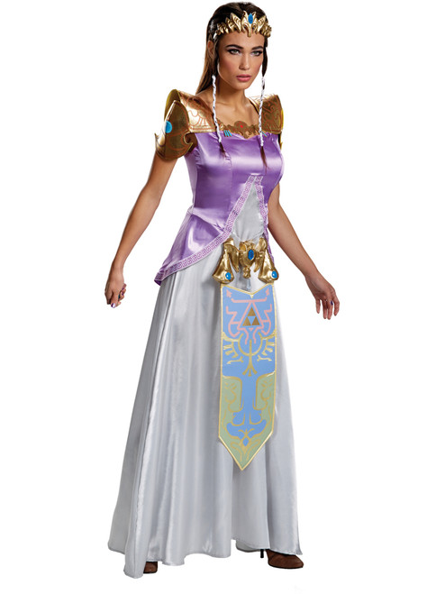 Adult's Womens Deluxe The Legend Of Zelda Princess Costume