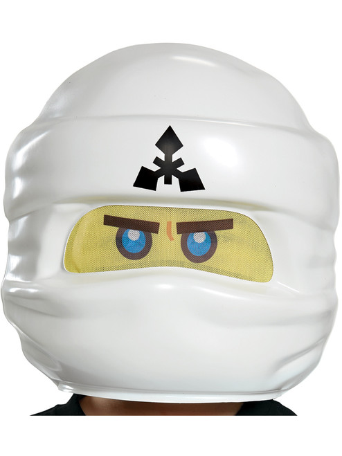 Child's LEGO® Ninjago Movie Zane White Ninja Mask Costume Accessory