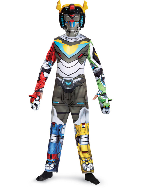 Child's Boys Classic Voltron Legendary Defender Robot Costume