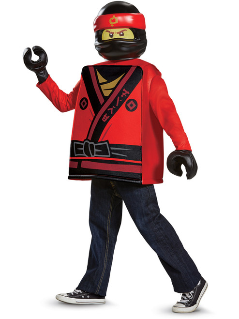 Child's Boys Classic LEGO® Ninjago Movie Red Ninja Kai Costume