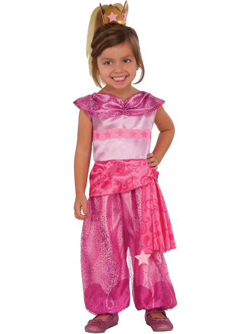 Child's Girls Shimmer And Shine Leah Genie Costume