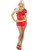 Womens Classic Baywatch Lifeguard High Rise Swimsuit Costume