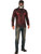 Adult Mens Guardians Of The Galaxy Vol. 2 Star-Lord Shirt And Mask Costume