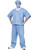 Adult's Mens Surgeon Doctor Scrubs With Mask Costume
