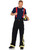 Adult Mens Calendar Model Fireman Captain Pants And Suspenders Costume