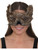 Adult's Cute Furry Brown Timberland Wolf Animal Mask Costume Accessory