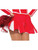 Adult's Womens Red Cheerleader Pleaded Skirt Costume Accessory