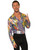 Men's 70s Dancing Fool Shiny Liquid Fusion Shirt Costume