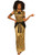Women's Golden Egyptian Princess Goddess Dress Costume