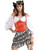 Adult Womens Buccaneer Princess Caribbean Pirate Costume