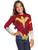 Child's Girls Wonder Woman Justice League Costume Shirt