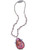 Girls Disney Sofia The First Pink Amulet Necklace Costume Accessory