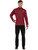 Deluxe Star Trek Beyond Red Scotty Adult Engineering Officer Costume Shirt