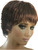 Punk Rocker The Rockette Women's Brown Wig Costume Accessory