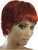 Punk Rocker The Rockette Women's Auburn Wig Costume Accessory