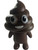 Brown Poop Emoticon Emoji Squeaky Squeeze Figure Relief Toy