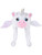 Child's Plush White Mythical Flying Unicorn Hat Costume Accessory