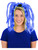 Light Up Blue Tentacle Monster Head Bopper Headband Costume Accessory