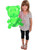 Delicious Candy Large Green Gummy Bear Animal Inflatable 18"