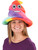 Adults Rainbow Poop Emoji Emoticon Plush Hat Costume Accessory