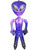 Outerspace Starry Night Extra-terrestrial Galaxy Alien Inflatable 63"