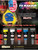 Primary Colors Sports Fan Set FX Makeup Kit Costume Accessory
